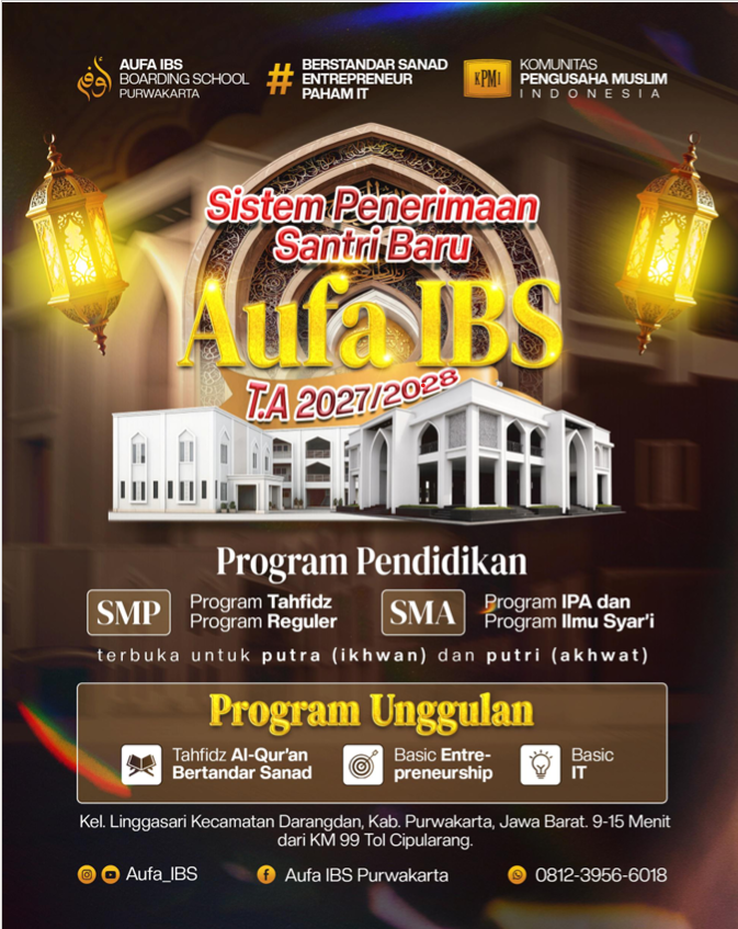 SPMB Aufa IBS Purwakarta